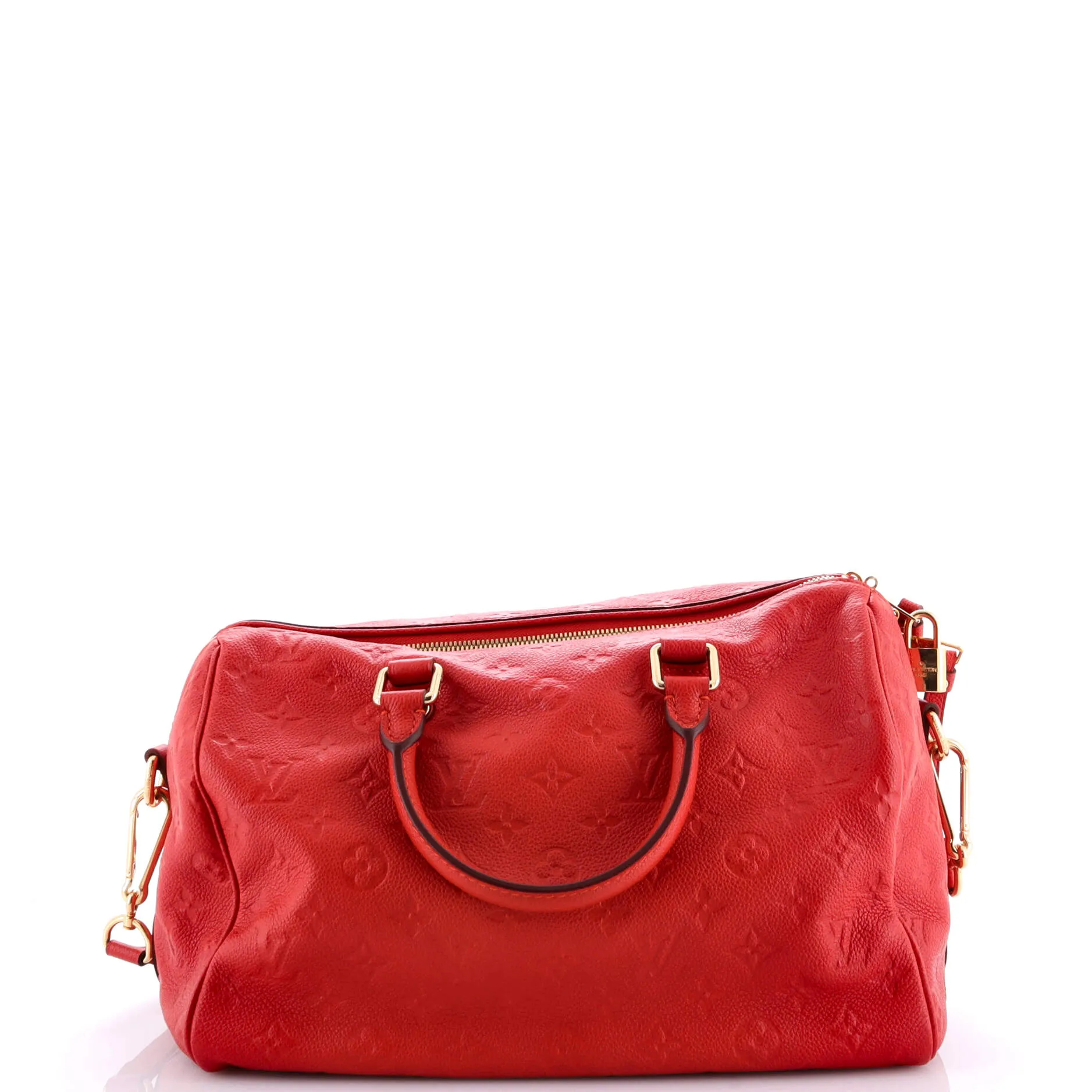 Speedy Bandouliere Bag Monogram Empreinte Leather 30
