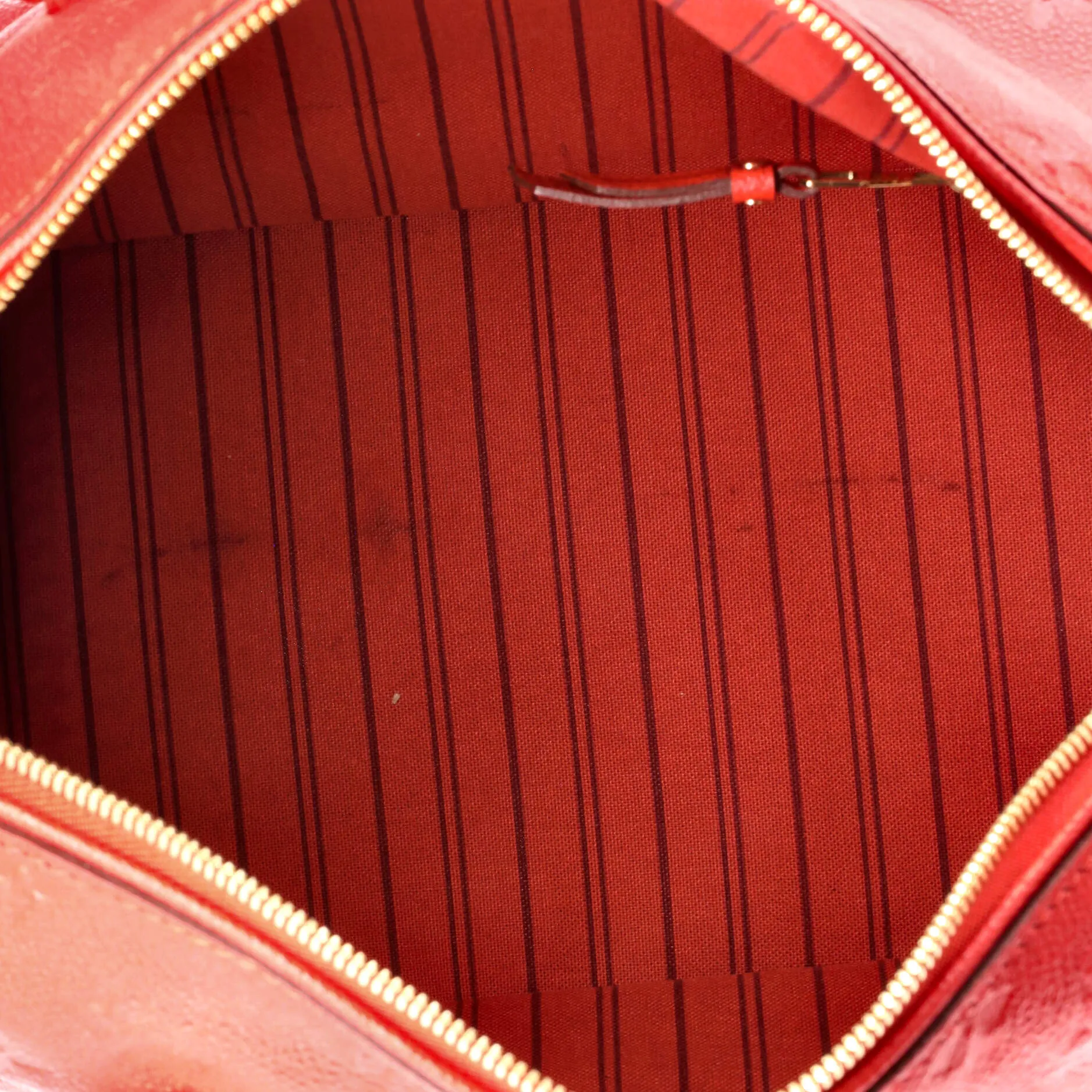 Speedy Bandouliere Bag Monogram Empreinte Leather 30