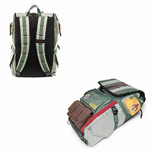 Star Wars Boba Fett Laptop Backpack great quality same men backpack large travel bag fashion,15inches