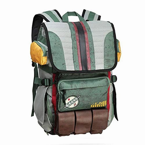 Star Wars Boba Fett Laptop Backpack great quality same men backpack large travel bag fashion,15inches