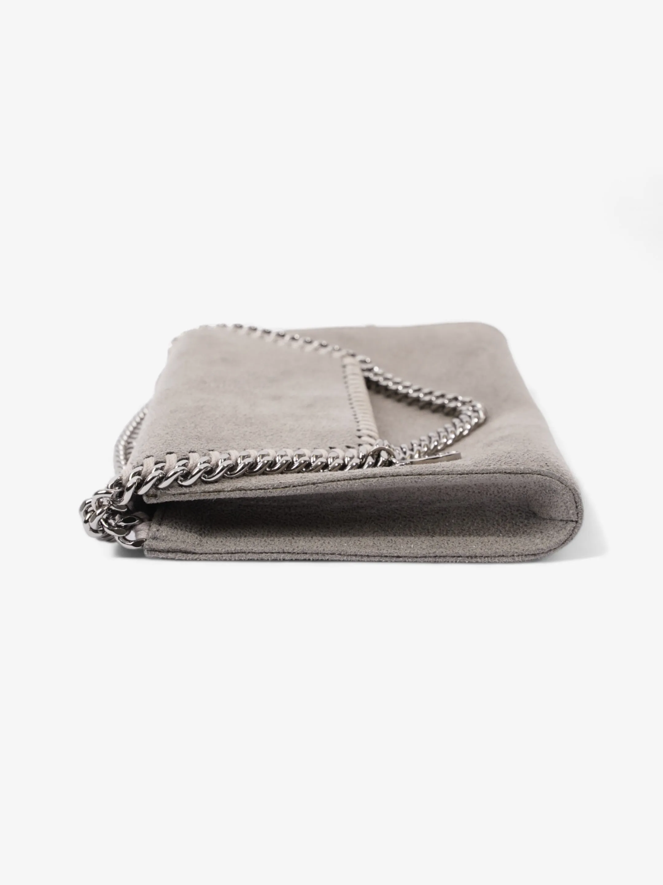 Stella McCartney Falabella Shoulder Bag Grey Fabric Mini
