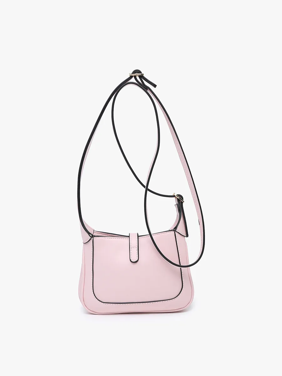 Stelliana Vegan Metal Lock Crossbody