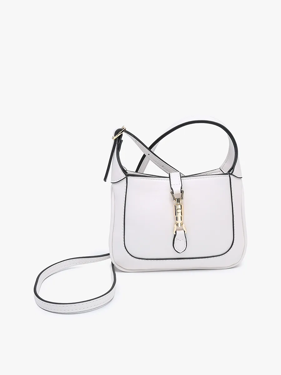 Stelliana Vegan Metal Lock Crossbody