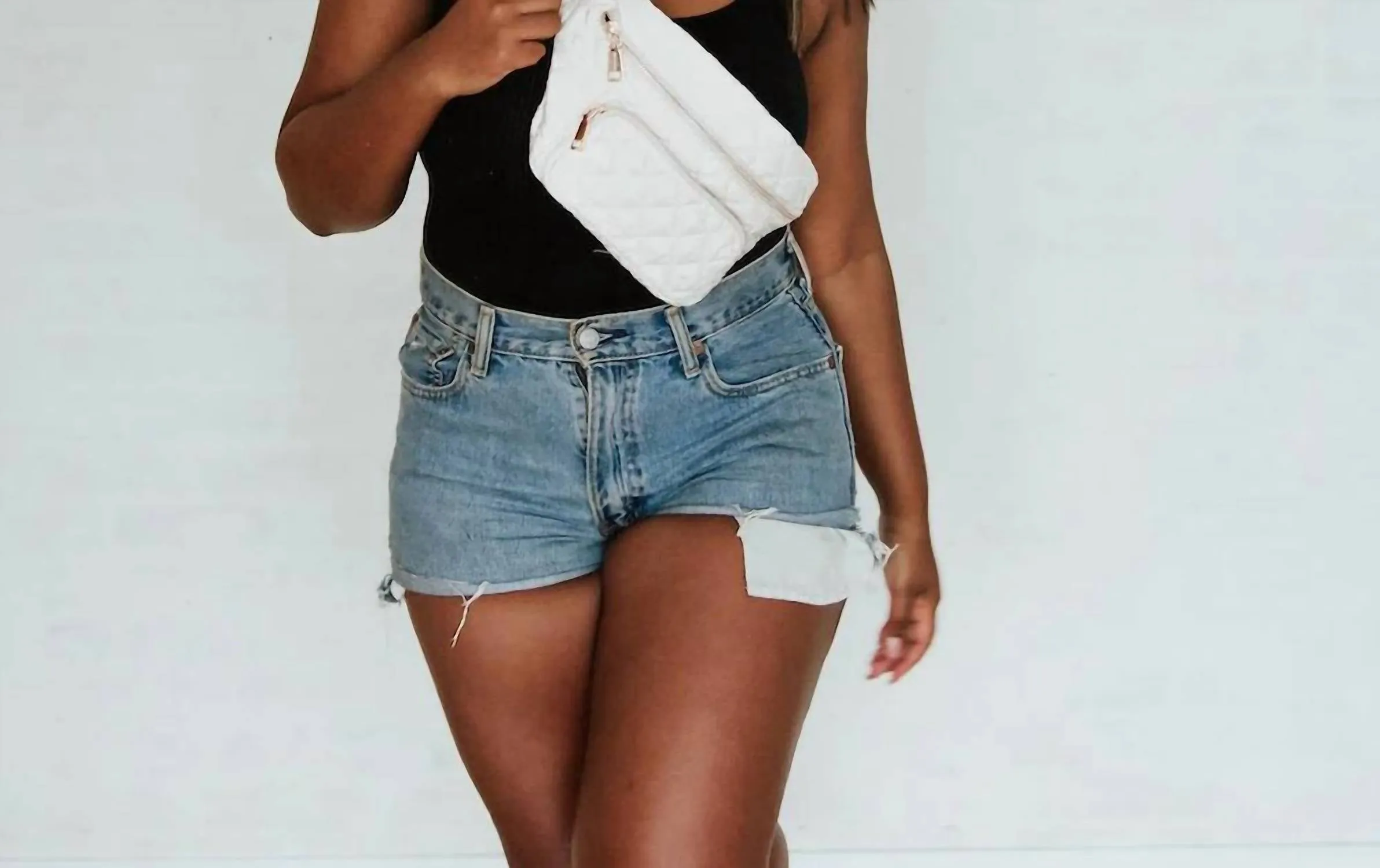 Stevie Sling Bag In White