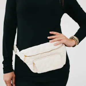 Stevie Sling Bag In White
