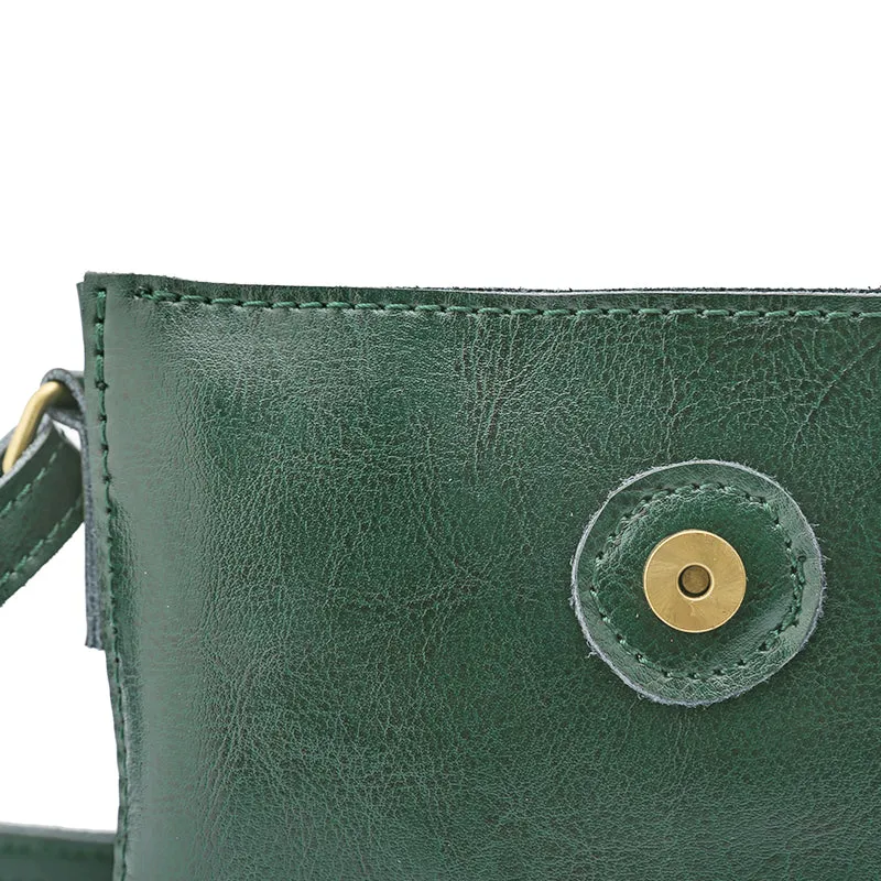 Stylish Cute LEATHER Green WOMENs SHOULDER BAGs Purses FOR WOMEN