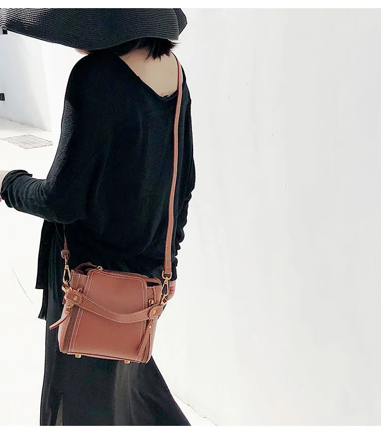 Stylish LEATHER WOMENs Small Handbags SHOULDER BAG Purse FOR WOMEN