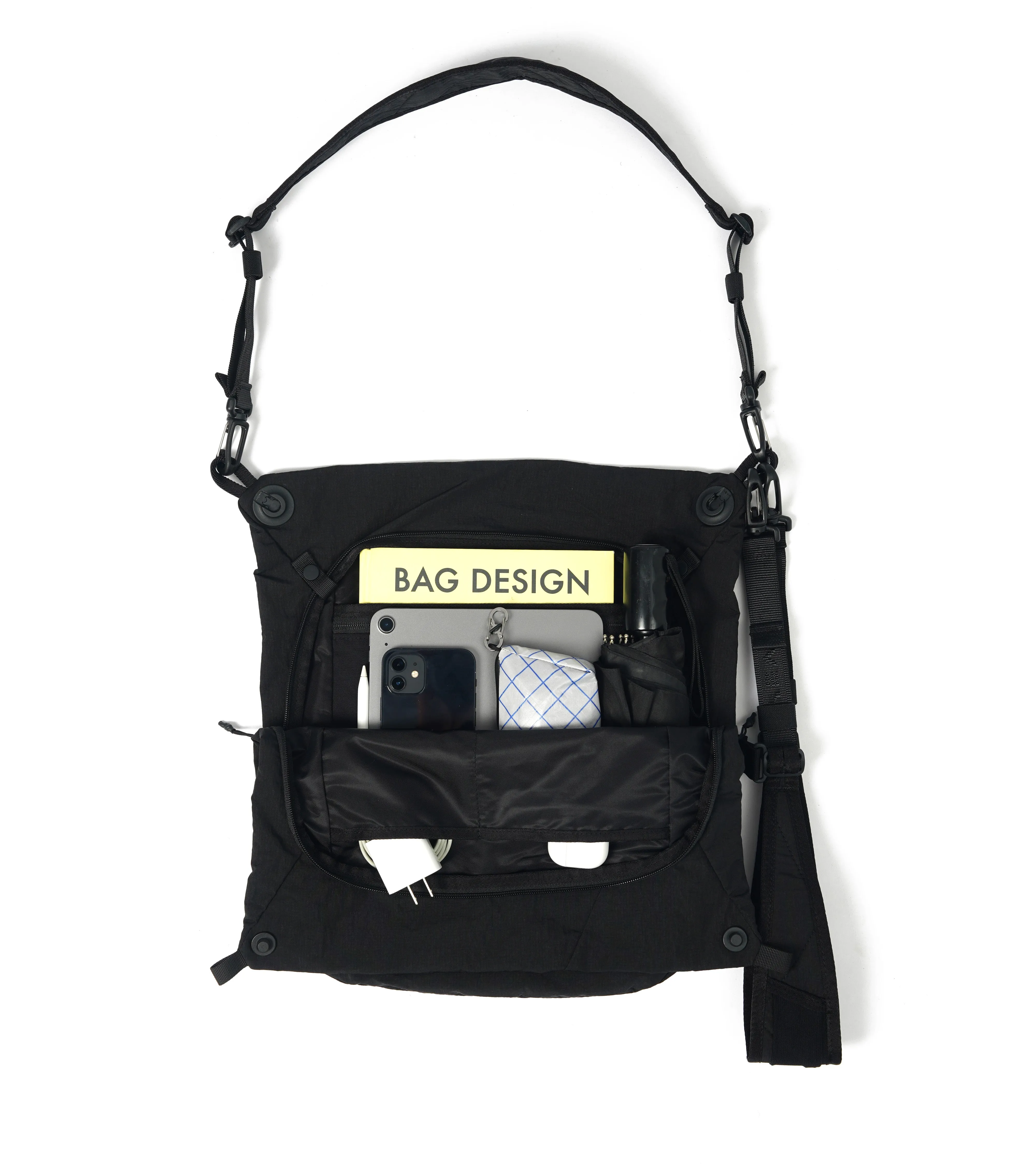 TE-S | 3-WAY MESSENGER BAG