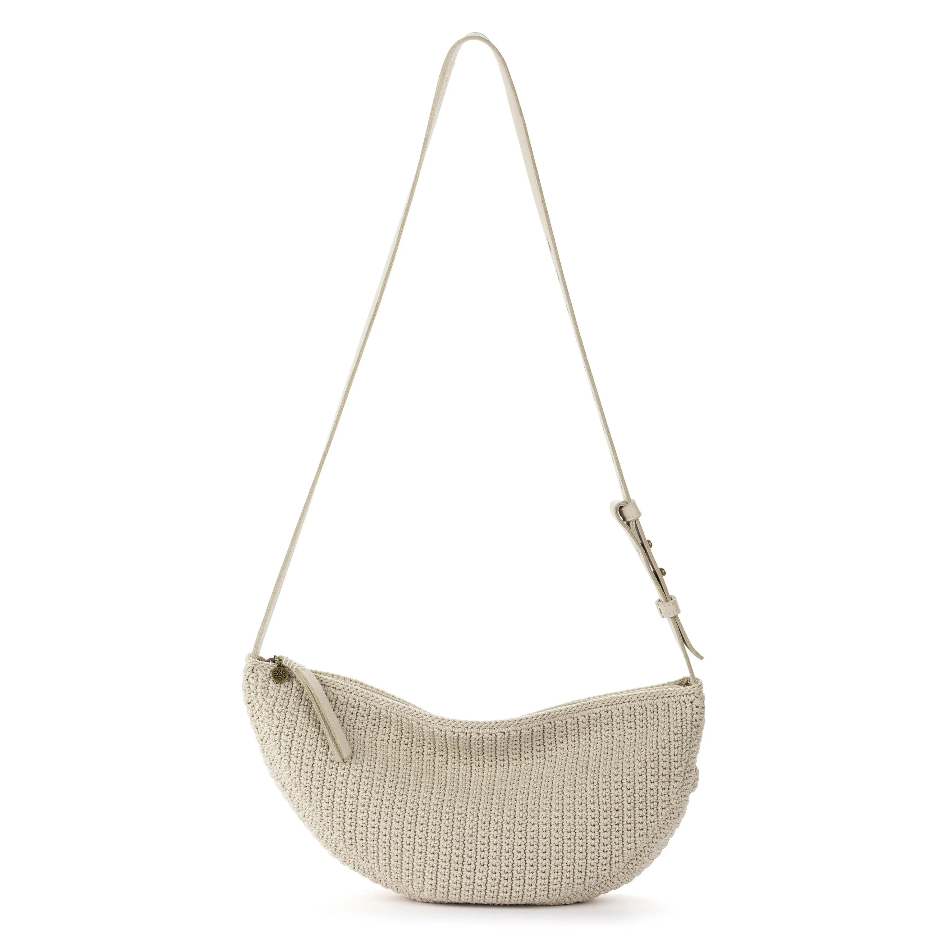 Tess Large Sling - Hand Crochet - Ecru