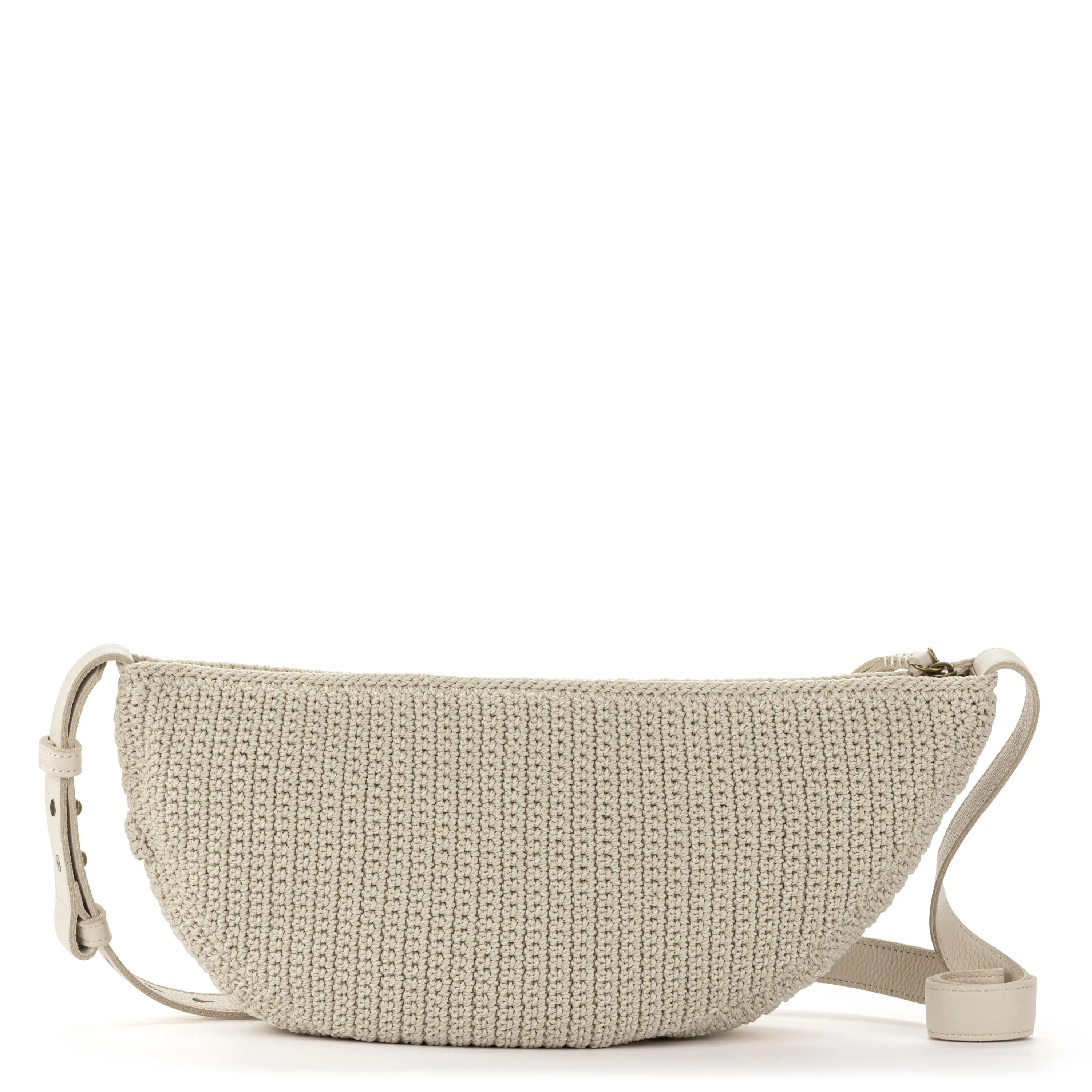 Tess Large Sling - Hand Crochet - Ecru