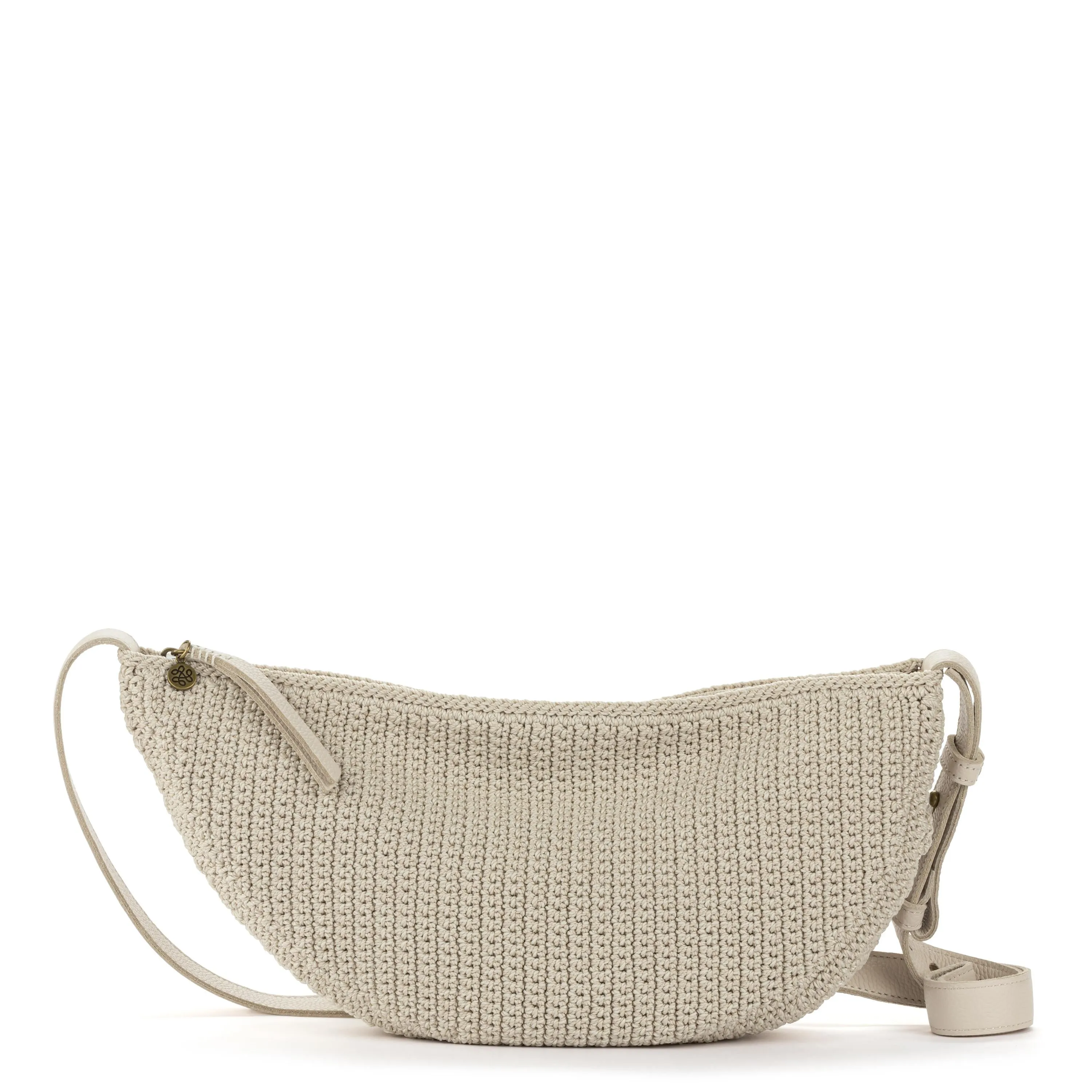 Tess Large Sling - Hand Crochet - Ecru