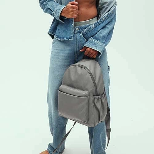 The BISics Backpack in Grey