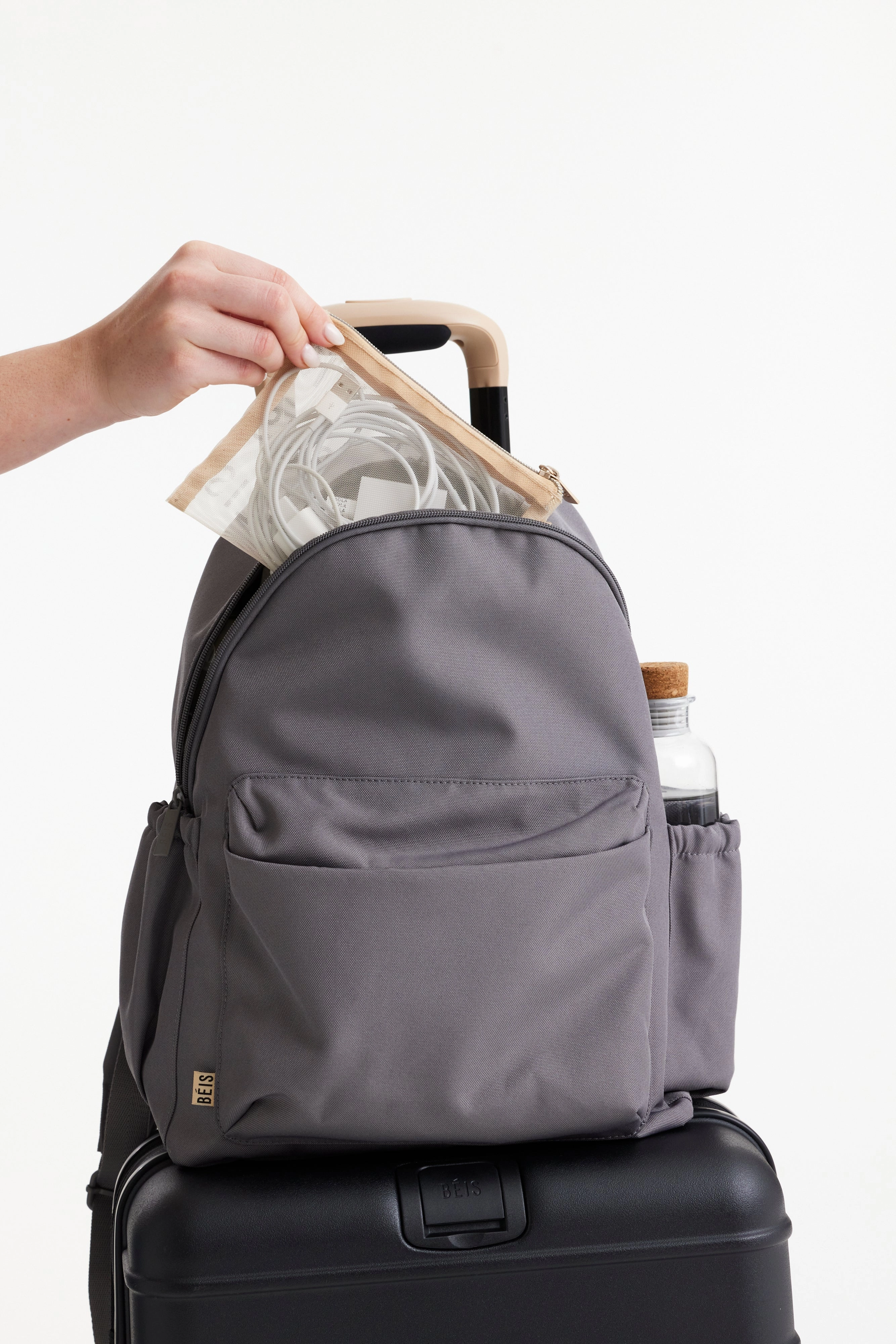 The BISics Backpack in Grey
