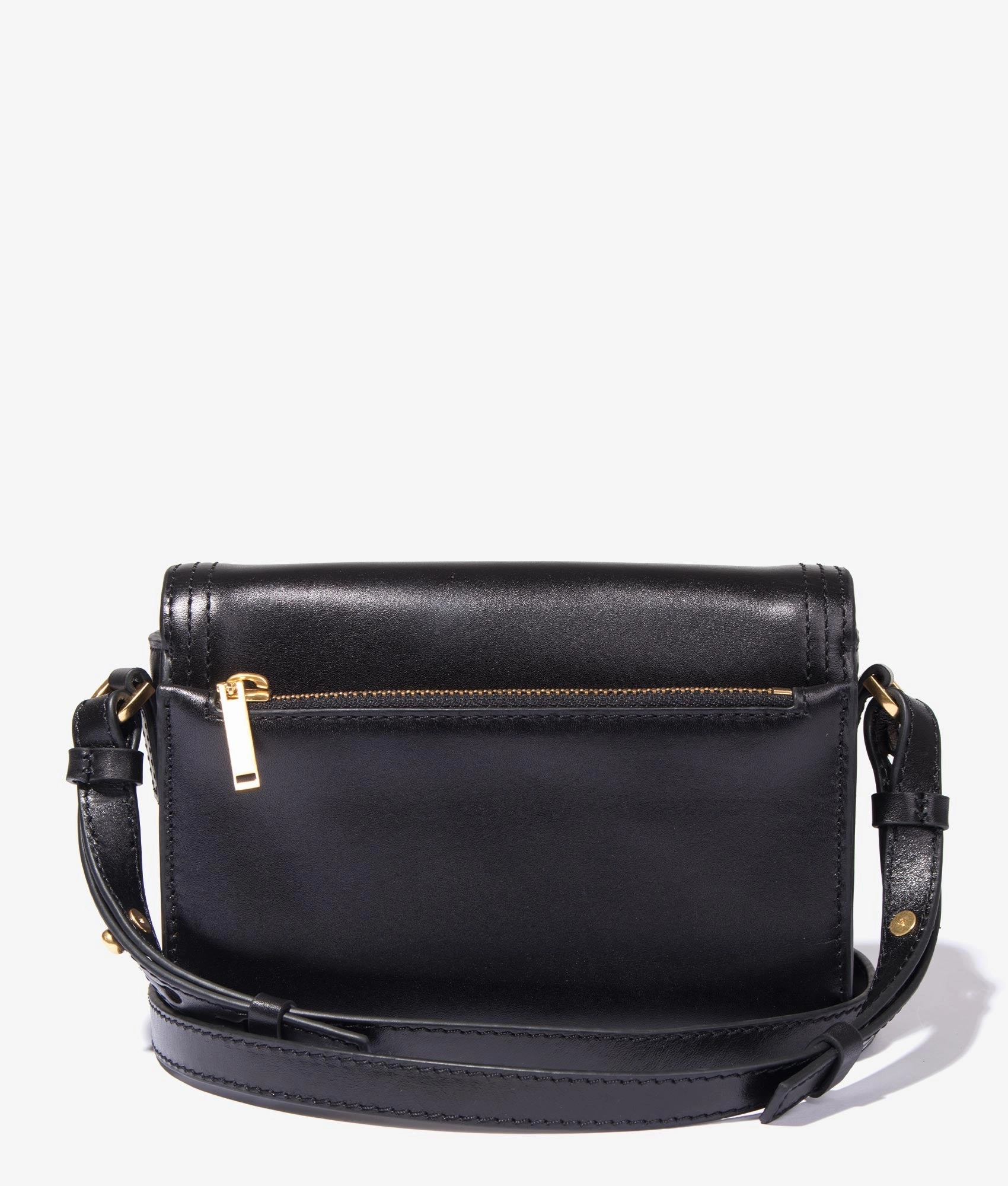 Tikisha bold statement mini crossbody in black