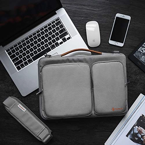 tomtoc 14 Inch Laptop Shoulder Bag with CornerArmor Protection, Compatible with 14" Lenovo ThinkPad