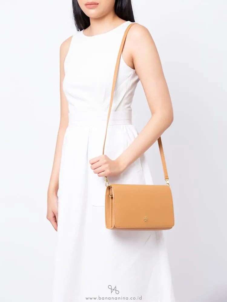 Tory Burch Emerson Convertible Shoulder Bag in Cardamom