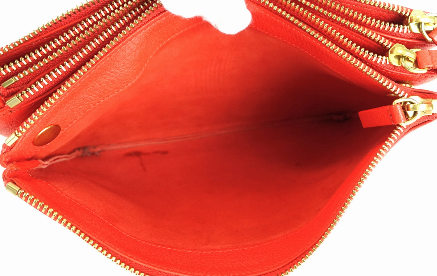 Trio Smooth Lambskin Leather Bag