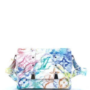 Trunk Messenger Bag Limited Edition Monogram Pastel Multicolor