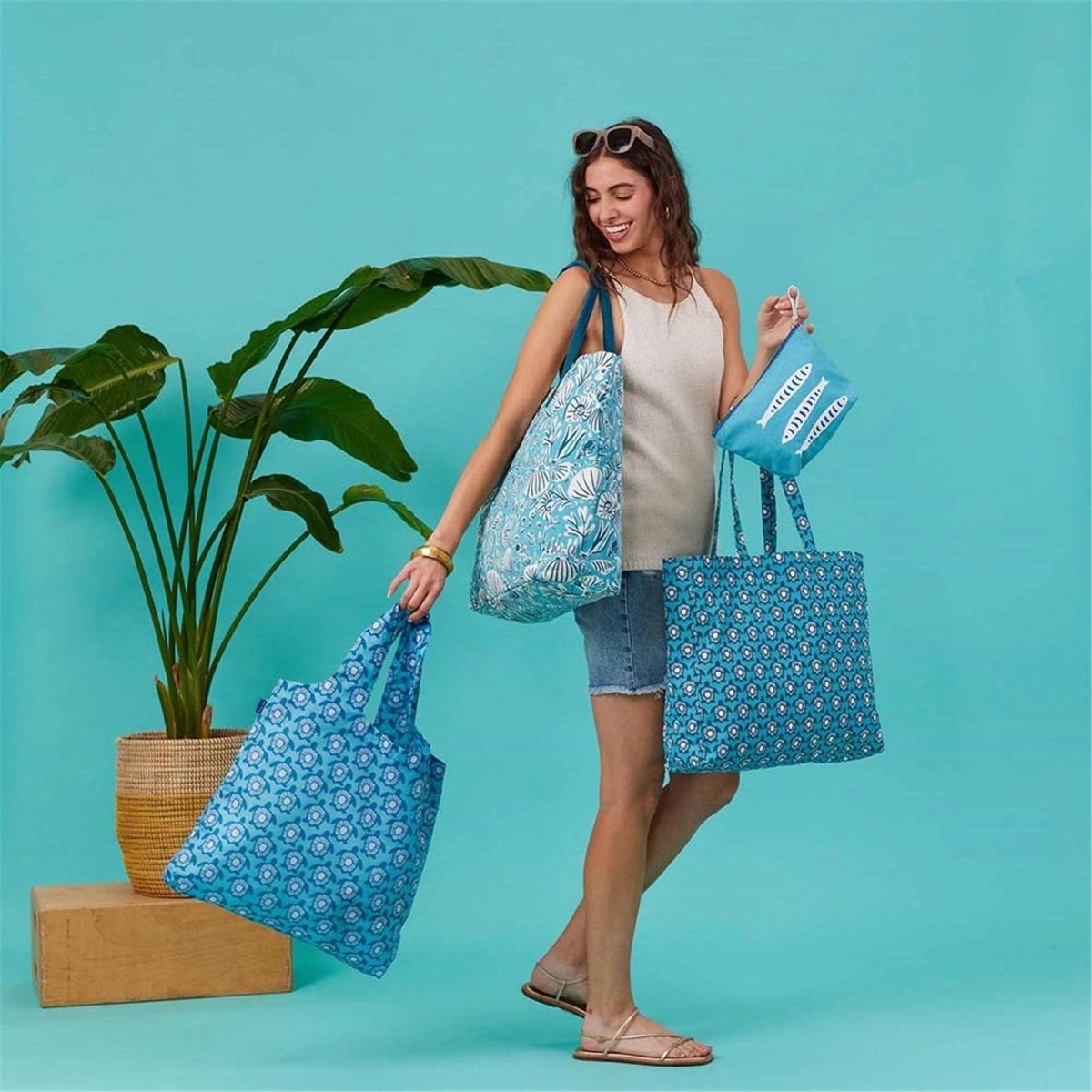 Turtles Little Shopper Tote Bag