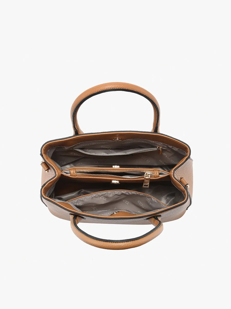 Tyler Vegan 3-Compartment Tote