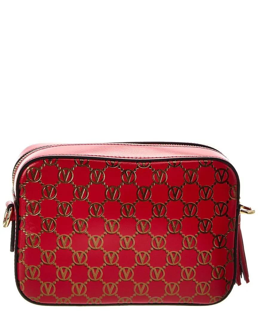 Valentino by Mario Valentino Babette Monogram Leather Crossbody