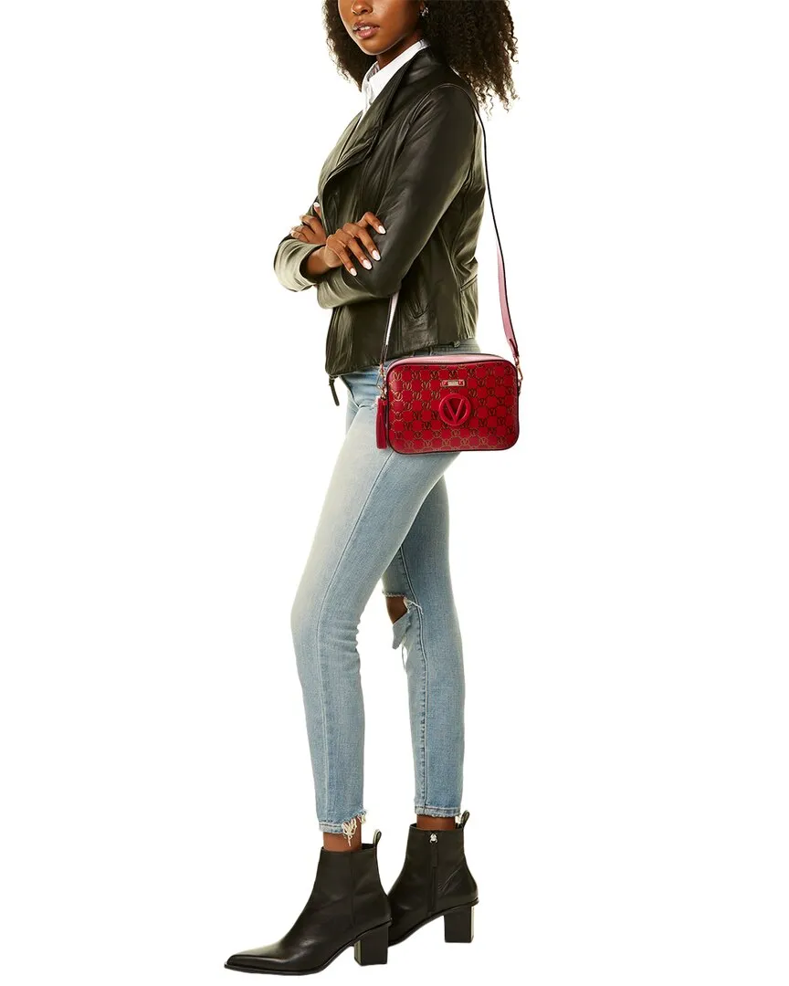 Valentino by Mario Valentino Babette Monogram Leather Crossbody