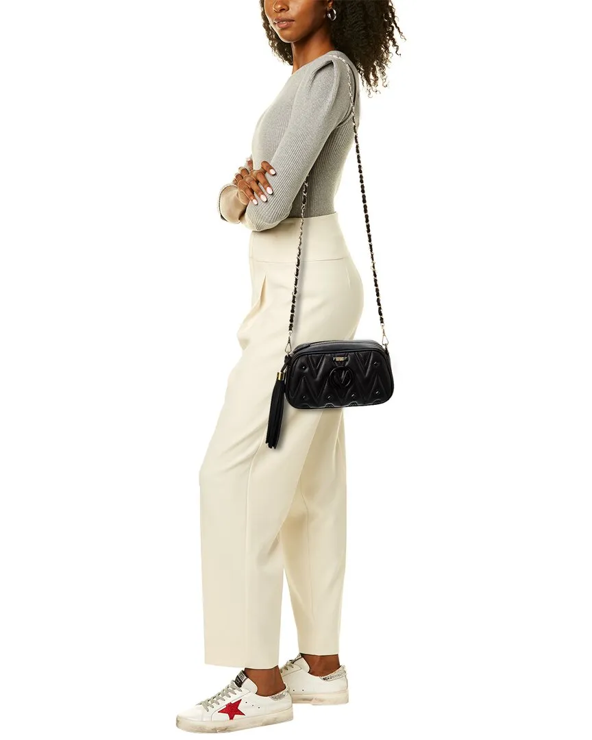 Valentino by Mario Valentino Bella Diamond Leather Crossbody