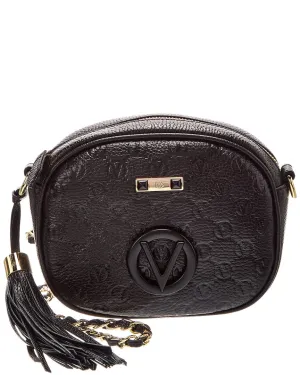 Valentino by Mario Valentino Nina Dollaro Monogram Leather Crossbody