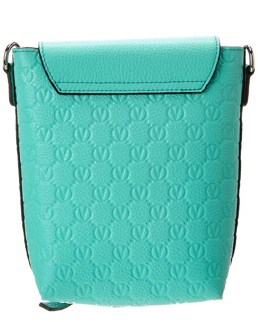 Valentino by Mario Valentino Salma Medallion Leather Crossbody