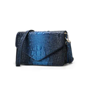 Vanta Croc-Embossed Chic Crossbody Bagby Mia K.