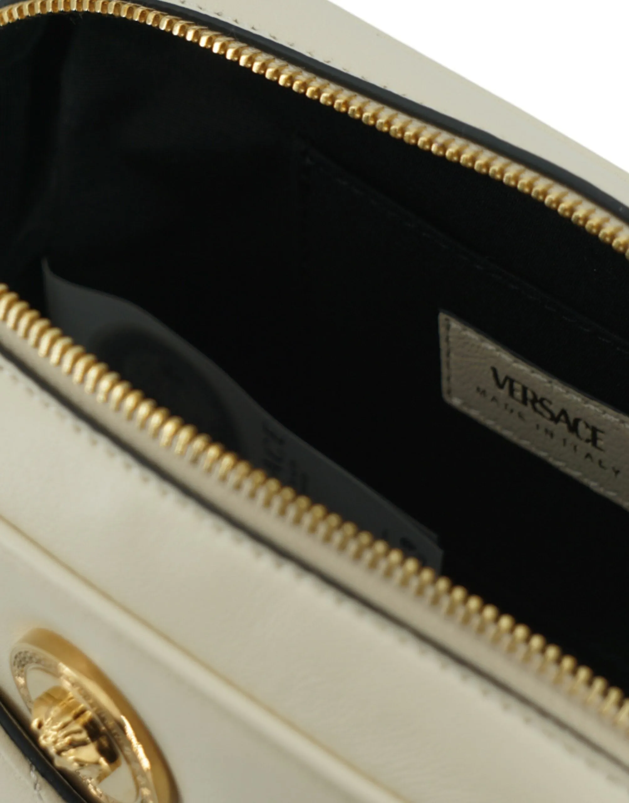 Versace  Lamb Leather Small Camera Crossbody Women's Bag