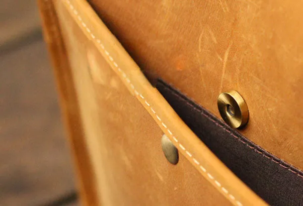 Vintage Leather Mens Camera Bag Shoulder Bag Messenger for men