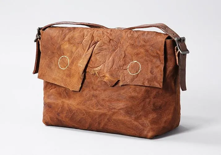 Vintage Leather Mens Cool Shoulder Bag Messenger Bag Bike Bag Cycling Bag for men