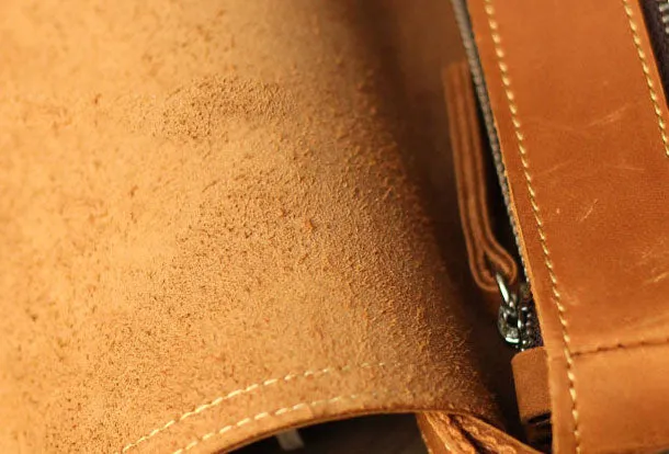 Vintage Leather Messenger Bags Cool Travel Messenger Bag Shoulder Bag for Men