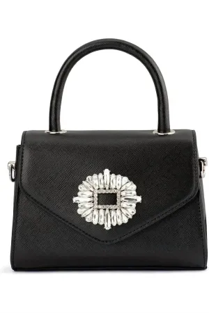 Women's Alejandra Embellished Top Handle In Black
