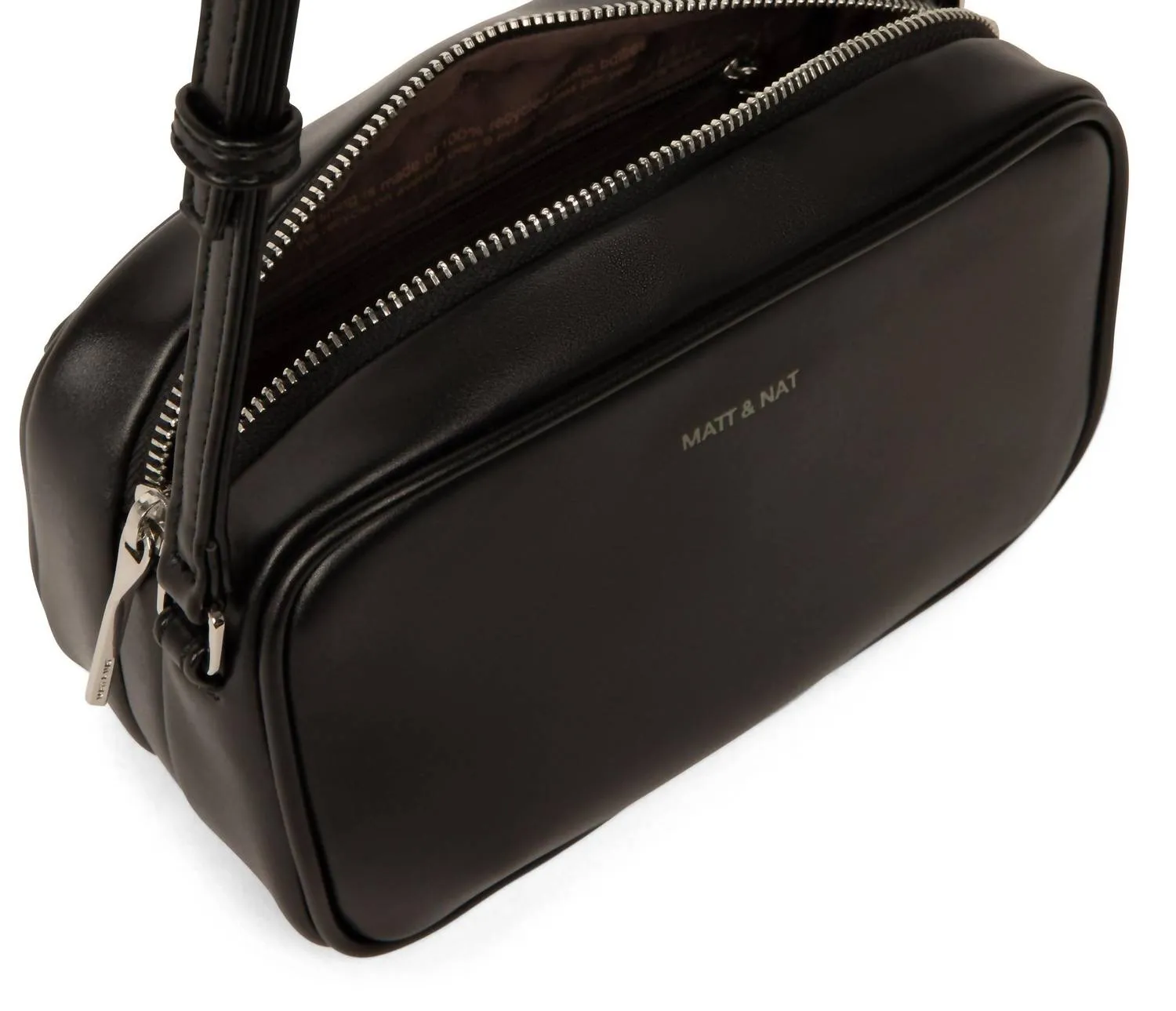 Women's Cas Vegan Crossbody Bag In Black