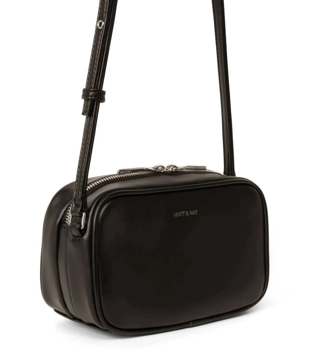 Women's Cas Vegan Crossbody Bag In Black