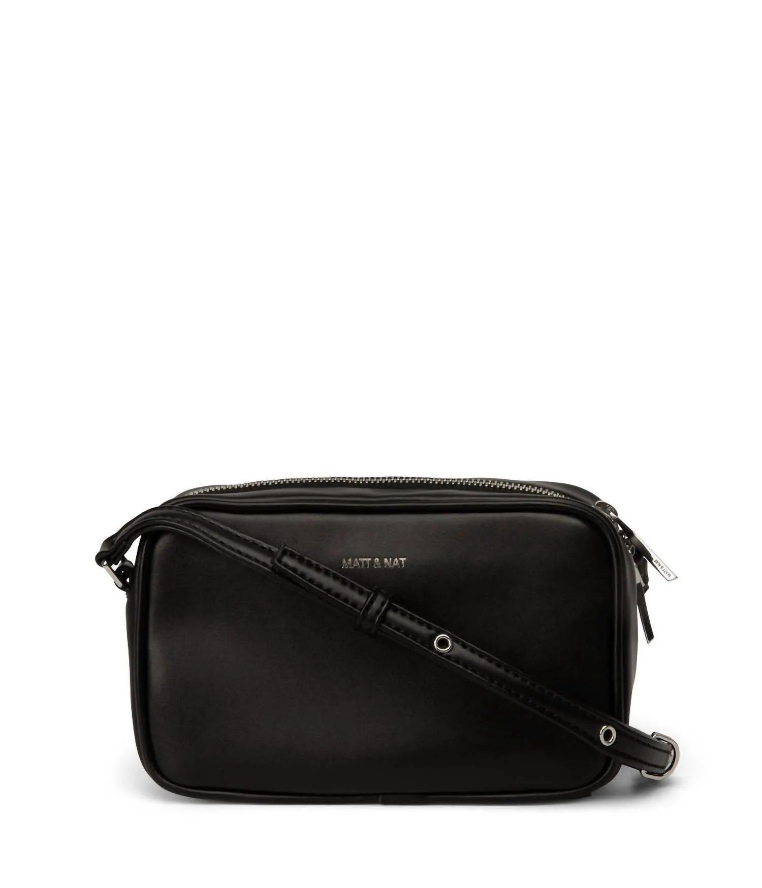 Women's Cas Vegan Crossbody Bag In Black