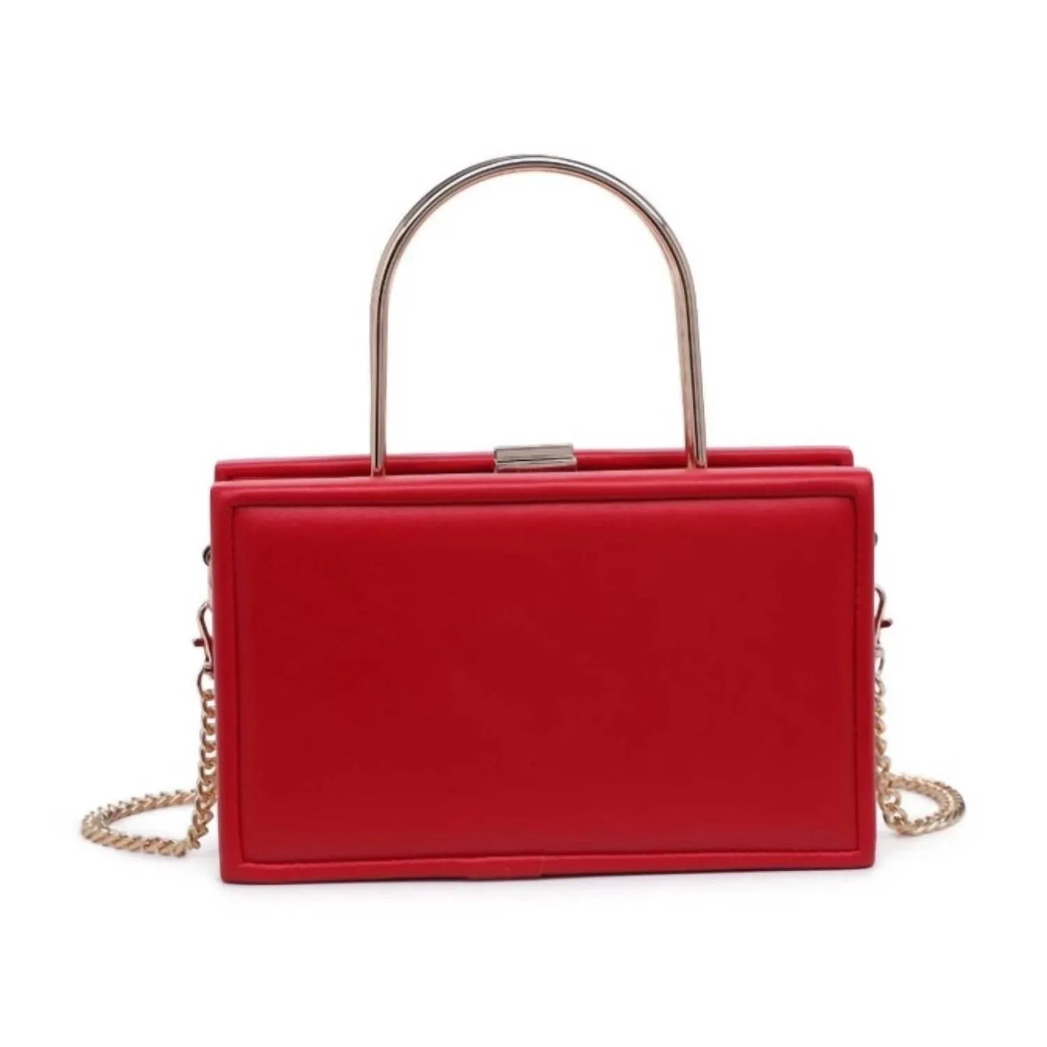 Women's Charlie Evening Bag In Red
