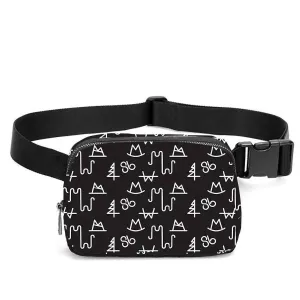 Women's Crossbody Sling Bag In Black