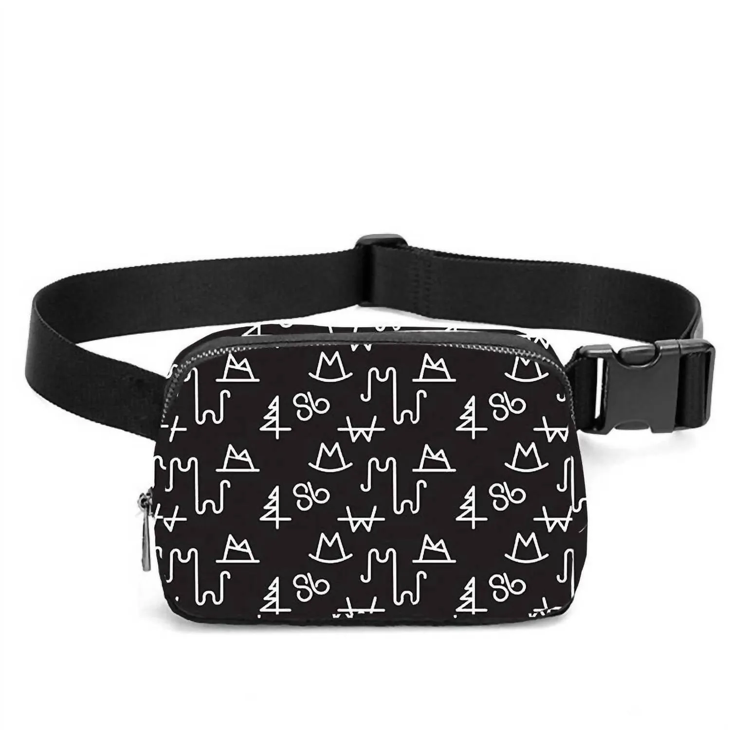 Women's Crossbody Sling Bag In Black