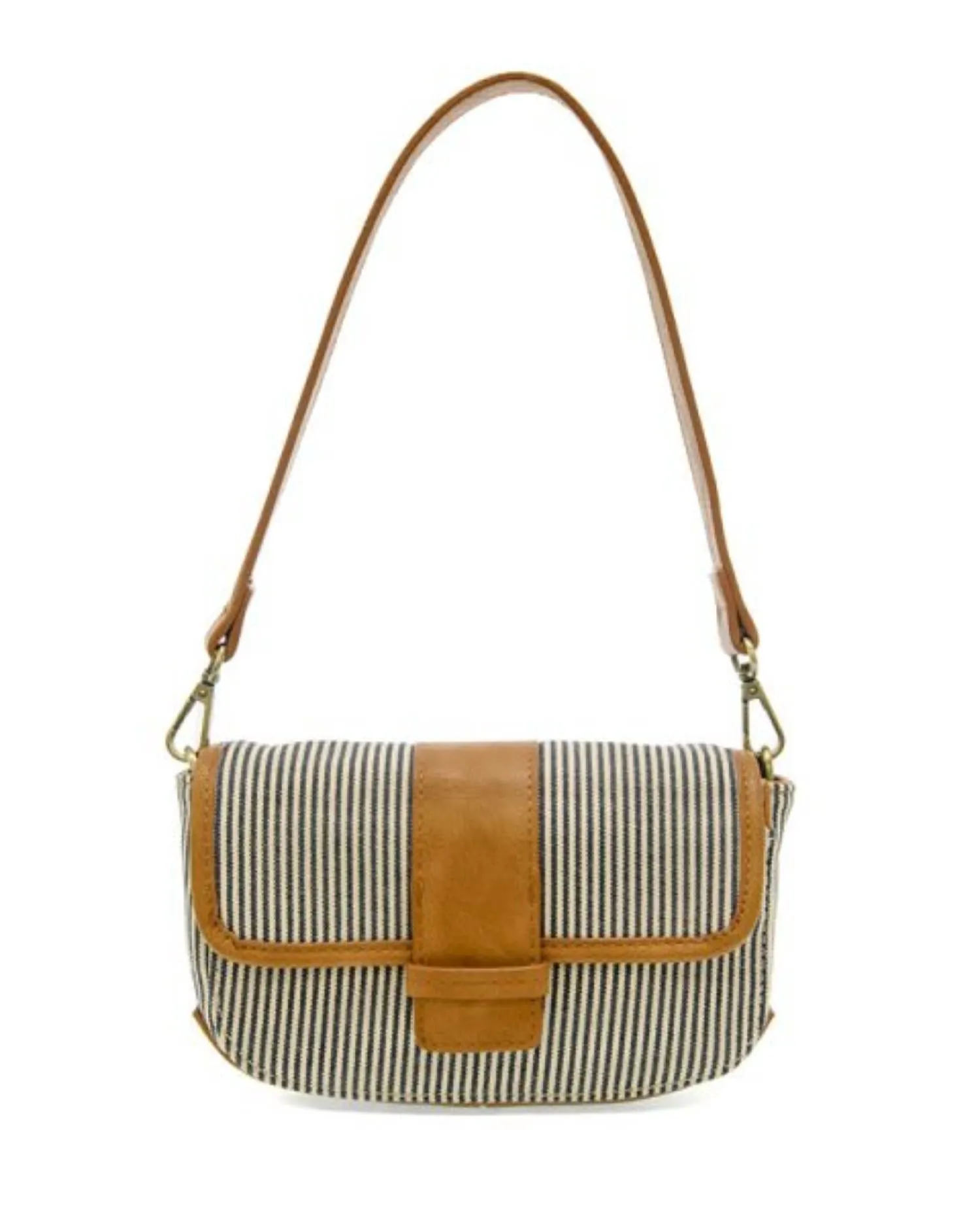 Women's Denim Carmen Canvas Crossbody Bag In Brown