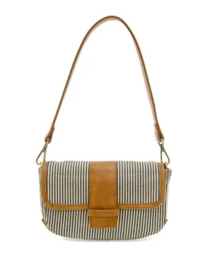 Women's Denim Carmen Canvas Crossbody Bag In Brown