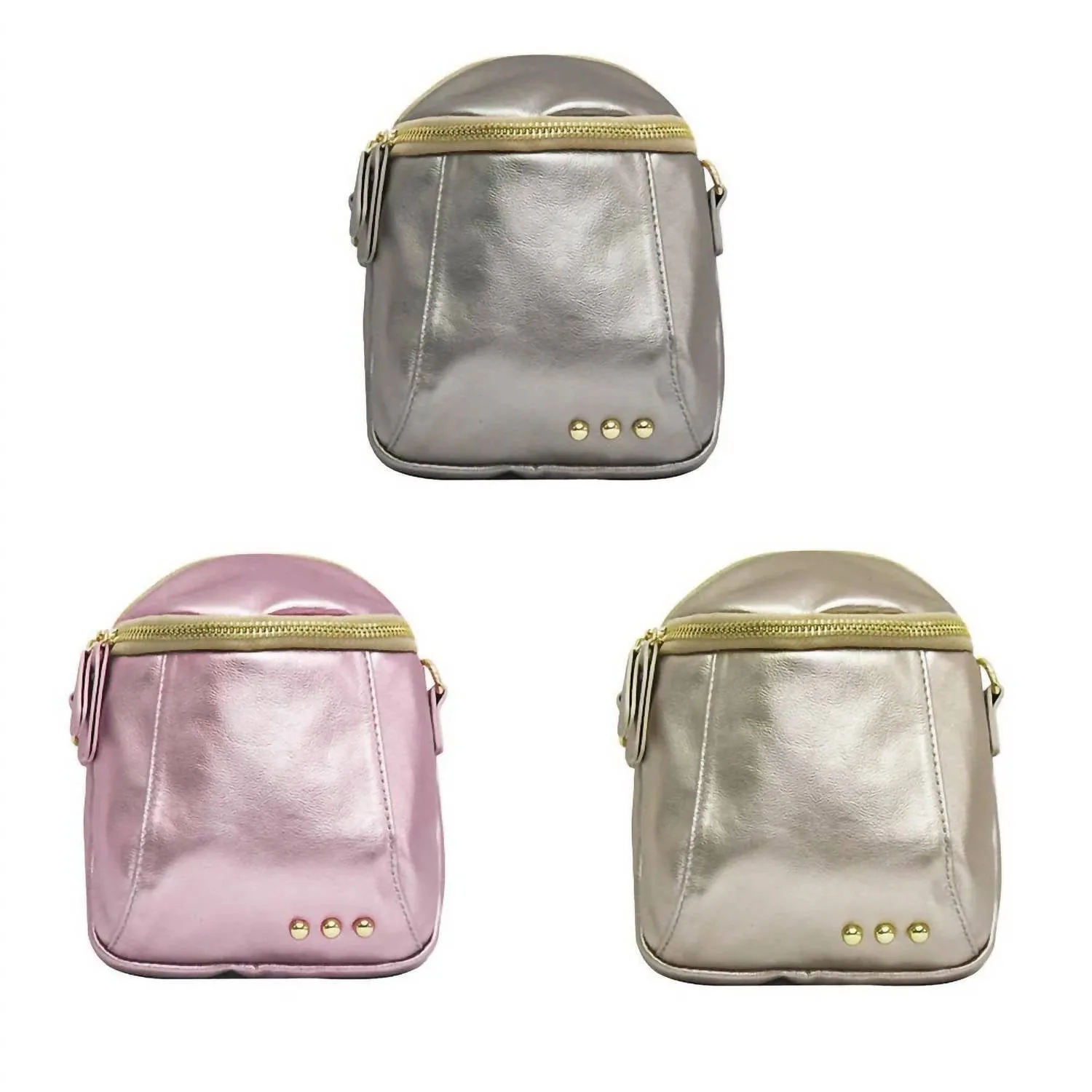 Women's Ellie Dual Straps Crossbody Bag In Grey Silver
