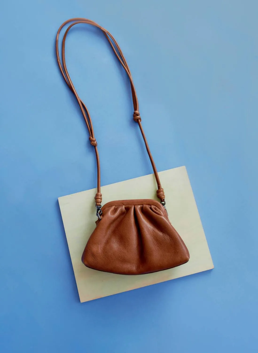 Women's Layla Handcrafted Leather Crossbody Bags In Cognac