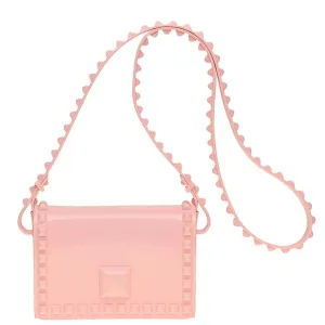 Women's Mini Graziella Flap Crossbody Bag In Baby Pink