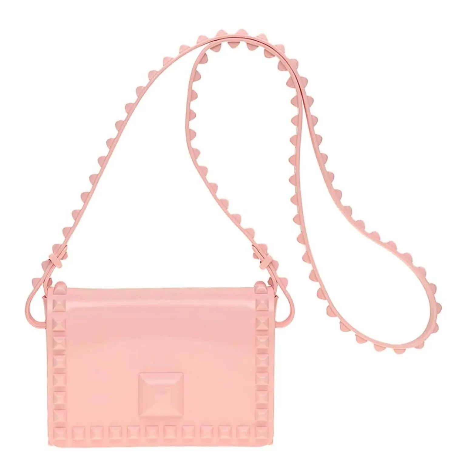 Women's Mini Graziella Flap Crossbody Bag In Baby Pink