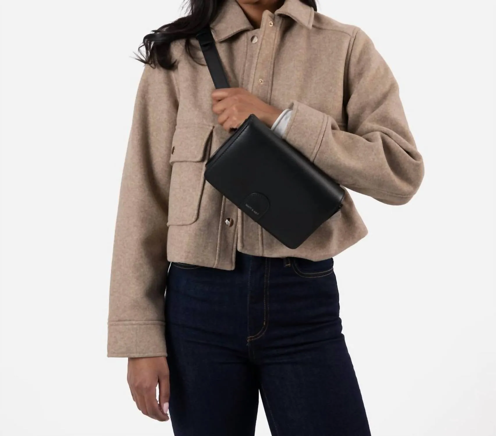 Women's Nino Vegan Belt Bag Arbor In Black