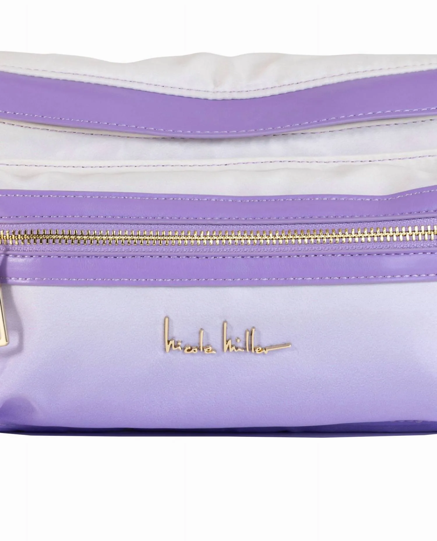 Women's Nylon Sling Crossbody Bag In Lavender Ombre