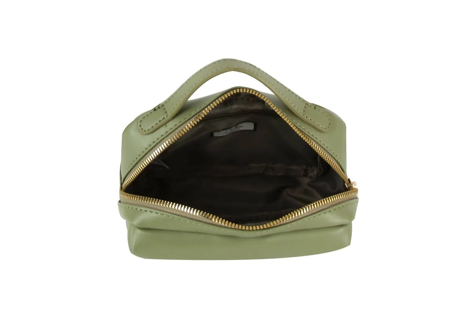 Women's Triple Zip Fanny Pack Belt Bag In Sage